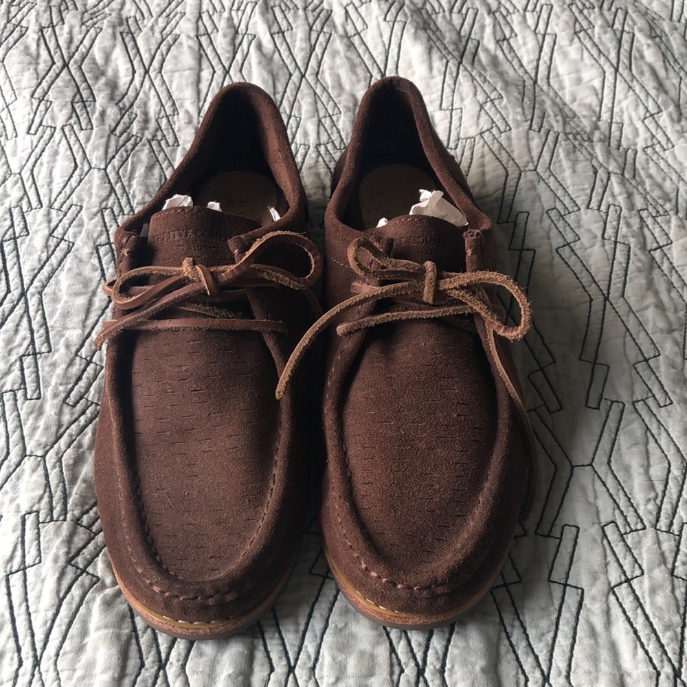 FRYE QUINCY MOC Size 8 Leather Loafer Women’s Like New